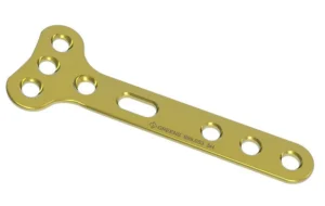 T-Plate 3.5, right-angled, 3 Holes Head