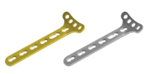 LCP T-Plate 3.5, right-angled, 4 Holes Head